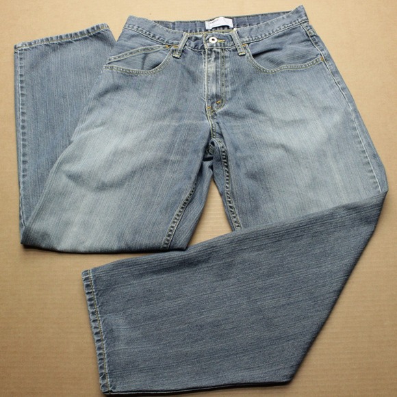 Levi's Other - Levis Vintage Silver Tab Baggy Jeans Mens Sz 31x32 Medium Wash Loose Denim Y2K